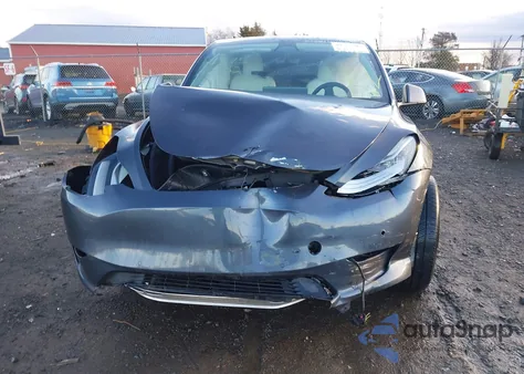 2021 Tesla Model Y Long Range Dual Motor All-Wheel Drive from USA, damaged, VIN 5YJYGAEE9MF197606